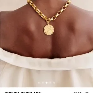 関税送料無【sezane】Joseph ネックレス 真鍮製ゴールド Sezane | Jewelry | Sezane Joseph Gold Necklace | Poshmark